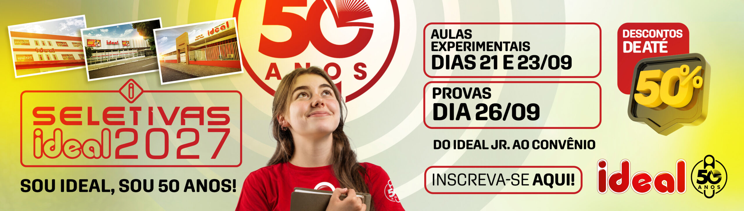 Seletivas Ideal 2027 Seletivas Ideal 2027